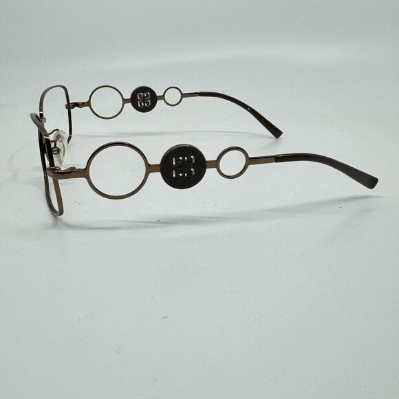Givenchy SGV 210 Sunglasses Frames Only Gold Silver‎ Col.R80 H11743 main image 5